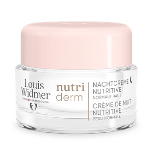 Louis Widmer Nutriderm Nachtcrème Nutritive Zonder Parfum 50ML