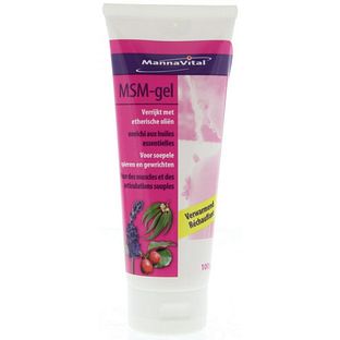 MannaVital MSM Gel 100GR