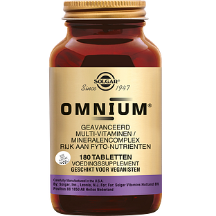 Solgar Omnium® Multivitamine Tabletten 180TB Solgar Omnium® Multivitamine Tabletten 180TB