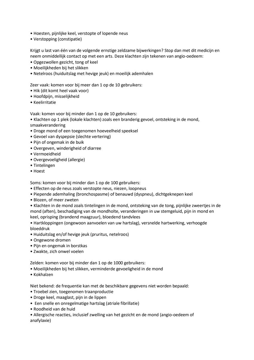 Mondspray Mint 1mg afbeelding van document #6, leaflet