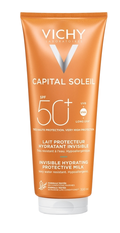 Vichy Capital Soleil Invisible Hydrating Protective Milk SPF50+ afbeelding 1