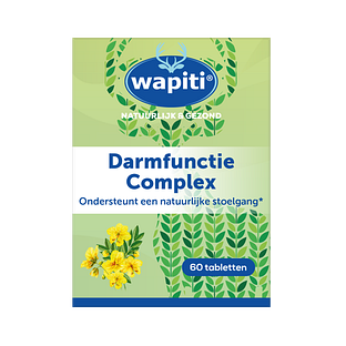 Wapiti Darmfunctie Complex Tabletten 60ST