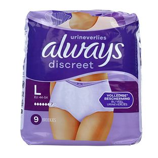 Always Discreet Underwear 6 Large 9ST