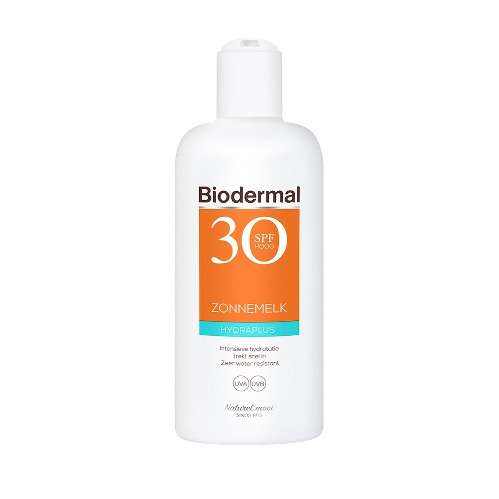 Biodermal Hydraplus Zonnemelk SPF30 afbeelding 1