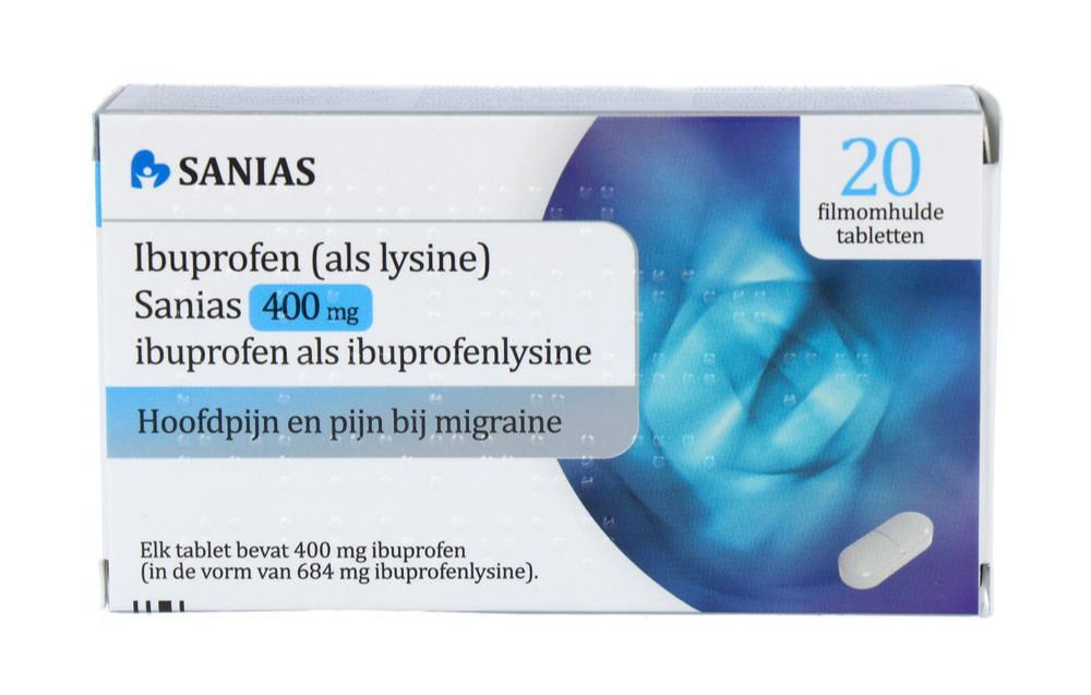 Sanias Ibuprofen (als Lysine) Sanias 400mg Tabletten afbeelding 1