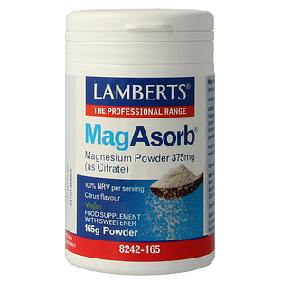 Lamberts MagAsorb 375mg Poeder 165GR