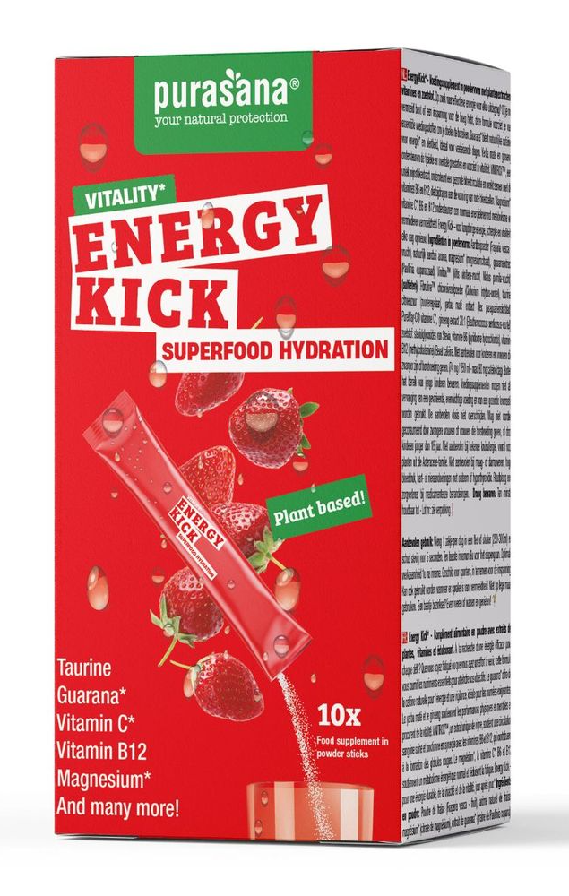Purasana Energy Kick Superfood Hydration Poeder 10ST
