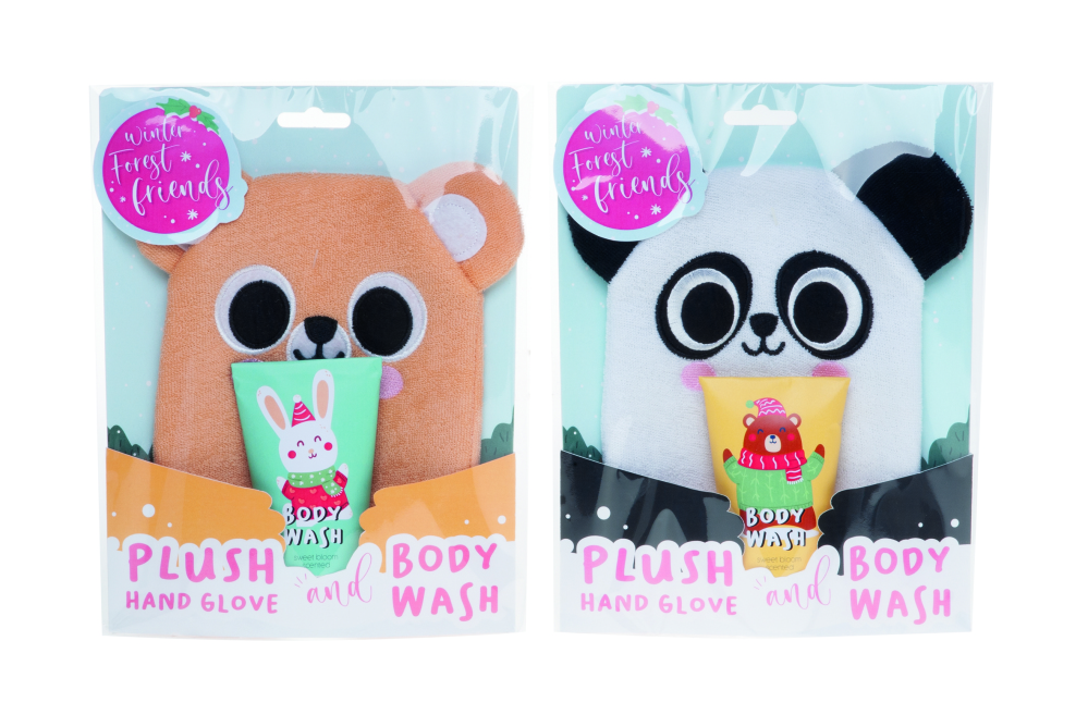 Bad & Douche Geschenkset Winter Forest Friends afbeelding