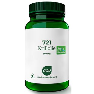 AOV 721 Krillolie 500mg Vegacaps 60VCP