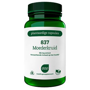 AOV 837 Moederkruid Capsules 60VCP