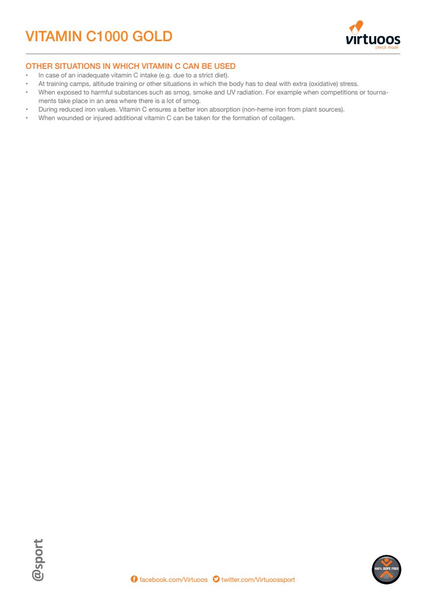 Vitamine C1000 Gold Capsules afbeelding van document #6, label