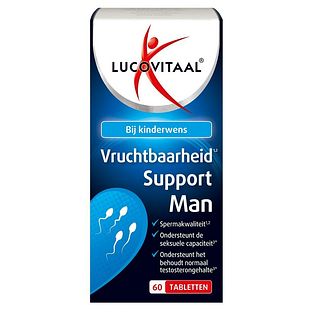 Lucovitaal Vruchtbaarheid Support Man Tabletten 60TB Lucovitaal Vruchtbaarheid Support Man Tabletten 60TB
