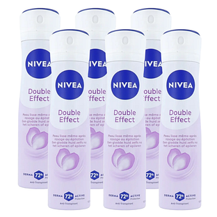 Nivea Double Effect Deodorant Spray Voordeelverpakking 6x150ML