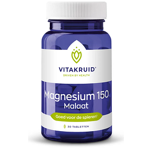 Vitakruid Magnesium 150 Malaat Tabletten 30TB