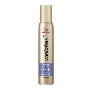 Wella Flex Mousse 2 Days Volume 4 Extra Strong 200ML Wella Flex Mousse 2 Days Volume 4 Extra Strong 200ML
