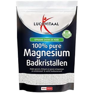 Lucovitaal Magnesium Badkristallen 1000GR