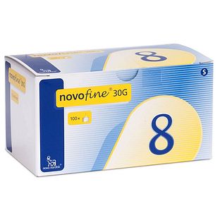 Novofine Naalden 30Gx8mm 100ST Novofine Naalden 30Gx8mm 100ST