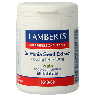 Lamberts Griffonia Zaad Extract Tabletten 60TB Lamberts Griffonia Zaad Extract Tabletten 60TB