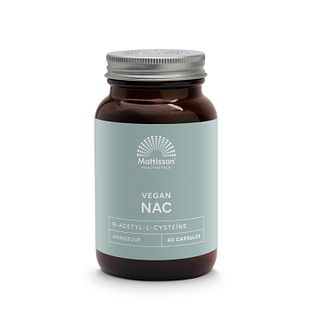 Mattisson HealthStyle NAC N-Acetyl-L-Cysteïne Capsules 60VCP