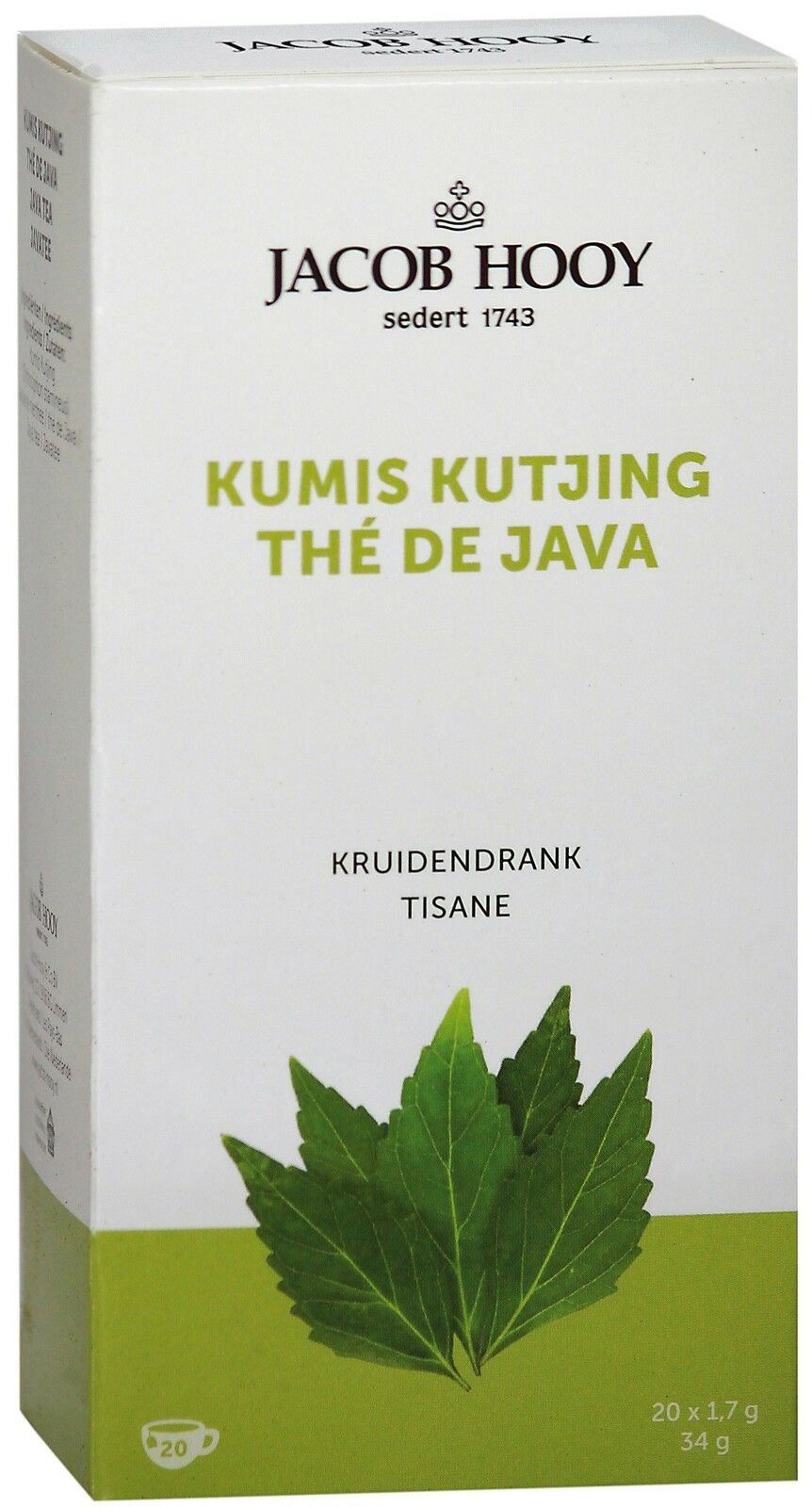 Jacob Hooy Kumis Kutjing Kruidendrank 20ST