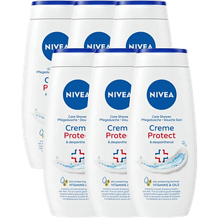 Nivea Creme Protect Dexpanthenol Douchegel Multiverpakking 6x250ML