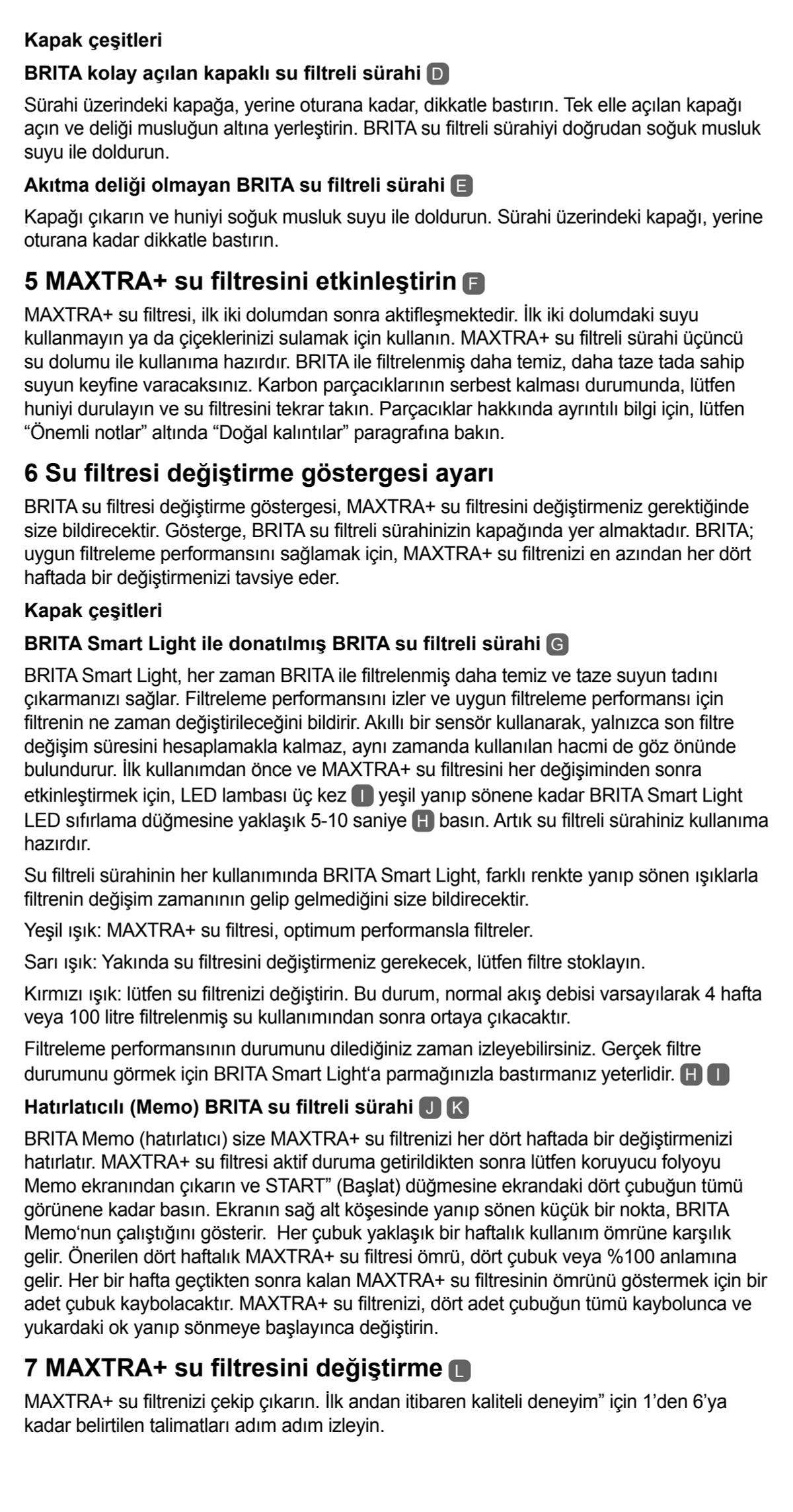 Waterfilterkan Marella Wit XL + 1 Maxtra Filterpatroon afbeelding van document #34, instructions