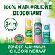 Happy Earth 100% Natural Deo Roll-On Bergamot Cedarwood 75ML zonder aluminium chloorhydraat