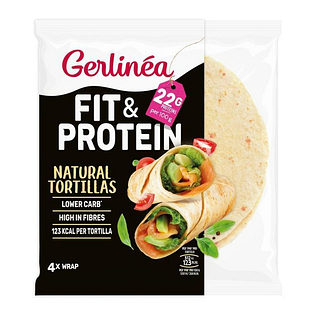 Gerlinéa Fit & Protein Natural Tortillas 160GR Gerlinéa Fit & Protein Natural Tortillas 160GR