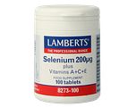 Lamberts Selenium 200mcg + A+C+E Tabletten 100TB