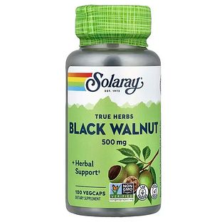 Solaray Black Walnut Capsules 100VCP Solaray Black Walnut Capsules 100VCP