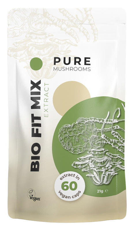 Pure Mushrooms Bio Fit Mix Capsules 60VCP