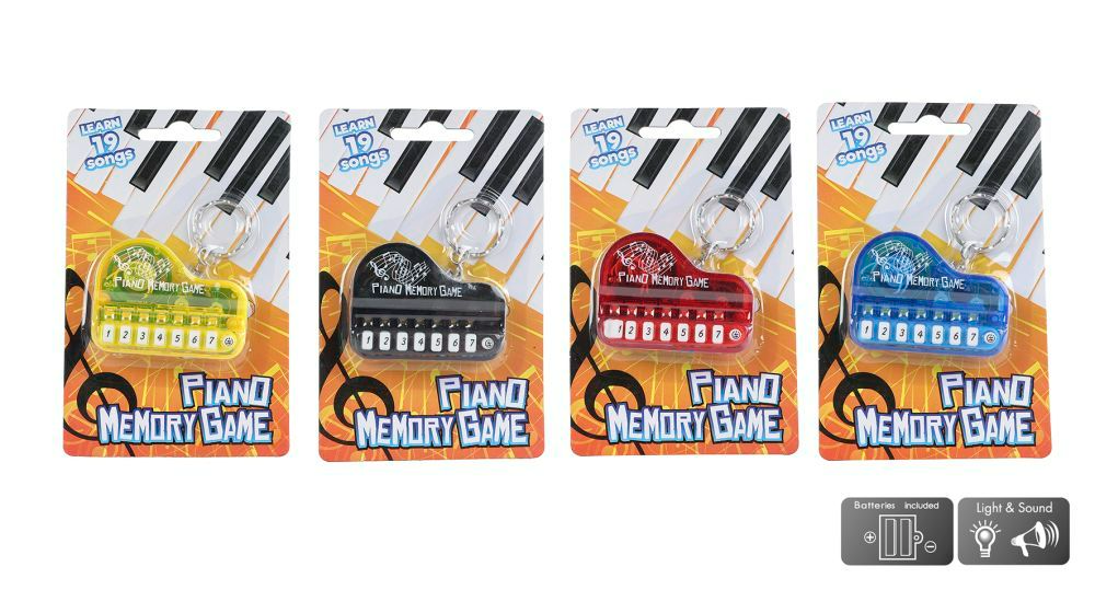 Van Manen Piano Memory Game Sleutelhanger afbeelding