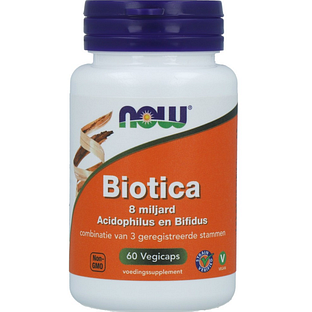 NOW Biotica 8 miljard Capsules 60ST