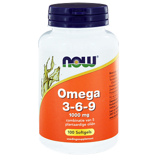 NOW Omega 3-6-9 1000mg Tabletten 100SG