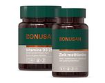 Bonusan Vitamine D3 25 Softgels + Zink methionine Capsules Combiset 2 stuks