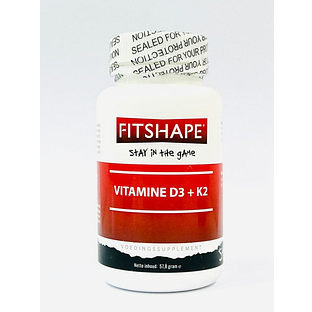 Fitshape Vitamine D3 & K2 Tabletten 90TB