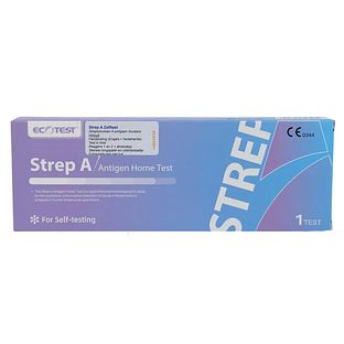 EcoTest Strep A Zelftest 2ST EcoTest Strep A Zelftest 2ST