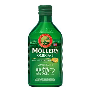Mollers Omega-3 Citroen Levertraan 250ML