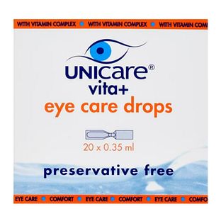 Unicare Vita Eye Care Drops Ampullen 20 x 0.35ml 20ST