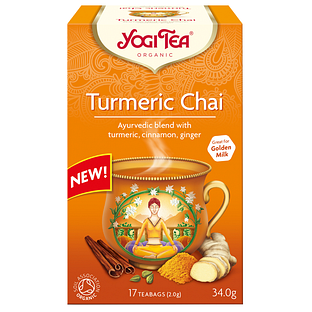Yogi Tea Turmeric Chai Thee 17ST