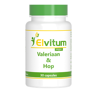 Elvitum Valeriaan & Hop Capsules 30CP