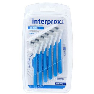 Interprox Ragers Plus Conisch PHD 1.7 Blauw 6ST Interprox Ragers Plus Conisch PHD 1.7 Blauw 6ST