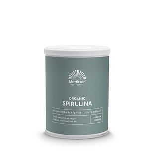 Mattisson HealthStyle Biologische Spirulina Poeder 125GR