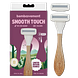 Bamboovement Smooth Touch Bamboe Scheermes LE 1ST Verpakking met scheermes plus extra scheermesje ernaast Bamboovement Smooth Touch Bamboe Scheermes LE 1ST Verpakking met scheermes plus extra scheermesje ernaast