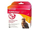 Beaphar FIPROtec tegen Vlooien en Teken Katten 4ST