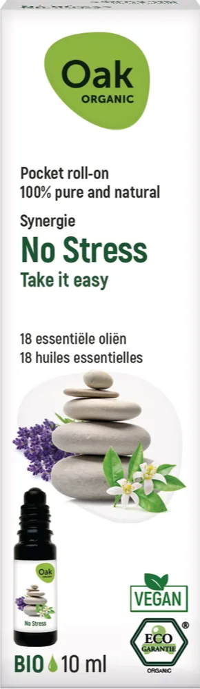Oak Organic Pocket Roll-on No Stress