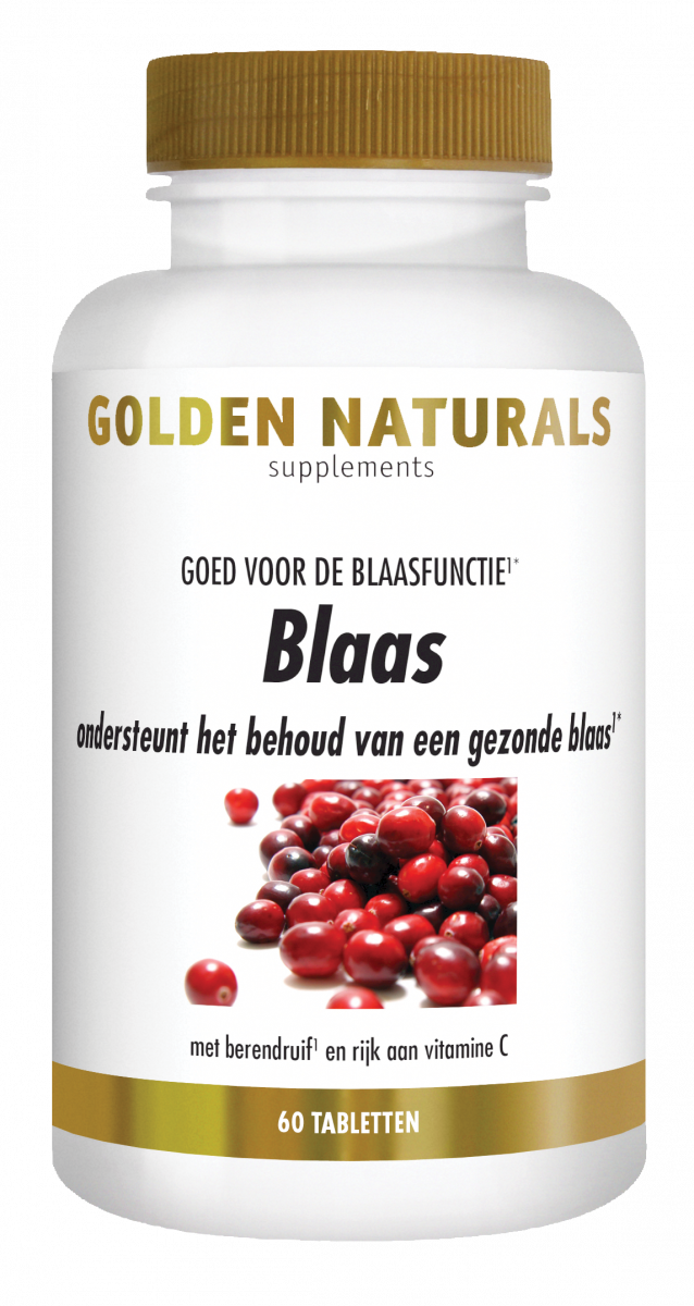 Golden Naturals Blaas Tabletten