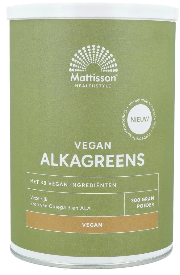 Mattisson HealthStyle Vegan Alkagreens Poeder 300GR