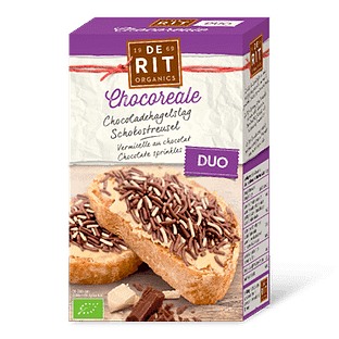 De Rit Chocoreale Hagelslag Duo 225GR