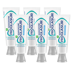 Sensodyne Proglasur Gentle Whitening Tandpasta Multiverpakking 6x75ML